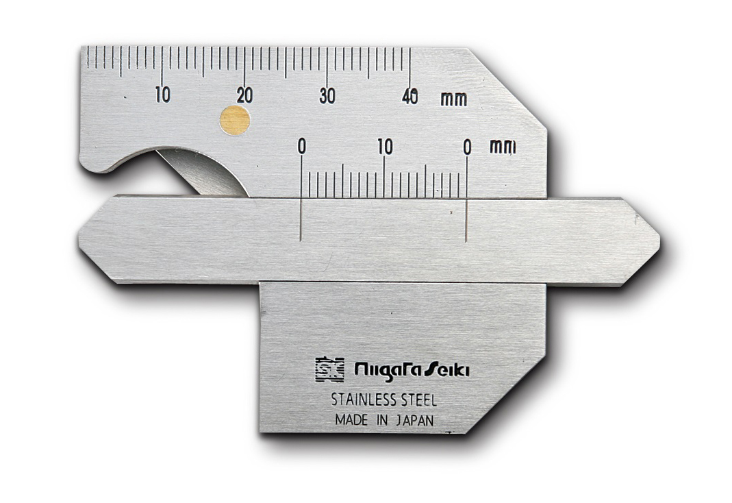 新潟精機 AWG-10 溶接ゲージ - 計測工具