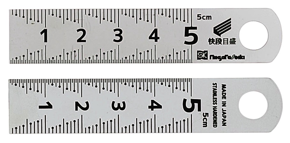 新潟精機 SK 日本製 T型定規 快段目盛 1000mm